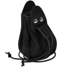 Suede Bag 10cm with Drawstring for Dice and Coins For SCA, LARP, Reenactment and Historical Events