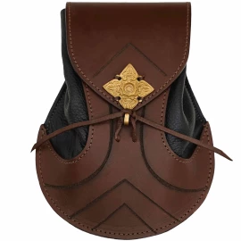 Elfen Ledertasche für LARP und Cosplay 21x15cm