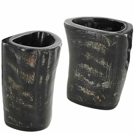 100ml Buffalo Horn Cups, Set of 2