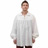 Shirt Poet in Elizabethan Style Made of Natural Cotton