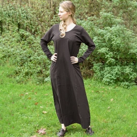 Mittelalter Kleid Rebecca, dunkelbraun