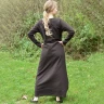 Medieval Dress Rebecca, dark brown