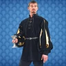 Knight's Shirt with Gold Sleeves