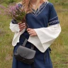 Medieval Dress Alvina, blue/natural-coloured