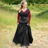 Medieval Skirt / Underskirt, black