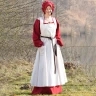 Medieval Apron Ruth, natural-coloured, One-Size