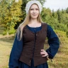 Medieval Bodice Tilda, brown