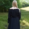 Medieval Carmen Blouse, black