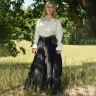 Medieval Carmen Blouse, natural-coloured