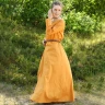 Light Medieval Dress Milla, Viking Dress, yellow