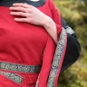 Noble Medieval Dress, Bliaut Josephine, red/black