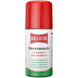 Ballistol Universal Oil Spray 25ml for humans, animals or technology