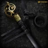 Medieval Sword Holder Bandolier Brown or Black