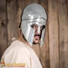 Greek-Corinthian Hoplite Helmet Made of Steel with Leather Liner