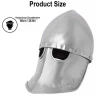Italo-Normanská helma s koženou výstelkou, síla 1,6mm