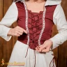 Mittelalter Mädchen-Baumwollkleid