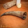 Rustic Drinking Horn Made of Real Ox Horn 400 and 700 ml