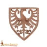 Heraldischer Reichsadler, Gürtelbeschlag, Bronzeabguss im Wachsausschmelzverfahren