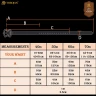 Mittelalterlicher Gürtel mit Messingschnalle Spiztenqualität, braun