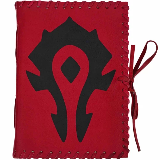 For The Horde Warcraft Leather Journal