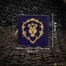 For The Alliance Warcraft Key Ring Leather Journal