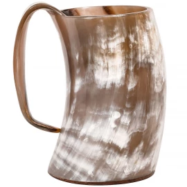 750ml Horn Tankard 7"