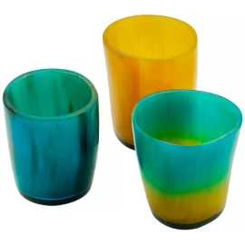 Bunte Schnapsgläser 100ml, 3er-Set - Outlet