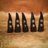 5cm Sharp Horn Toggles, Set of 5 Pcs