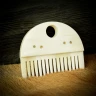 Beard comb for Vikings, Romans and Germanic tribes Made from Bone