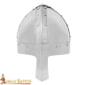 Medieval Viking Spangenhelm with Nasal and Leather Liner