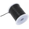 Leather Cord - Black- 2mm Thickness - 25m