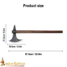 Viking Battle Ax Gorm with Back Thorn 58cm