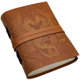 Double Dragon Leather Handmade Journal