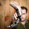 Spiral Drinking Horn 400-500 ml