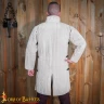 Long Quilted Gambeson, side-buckled