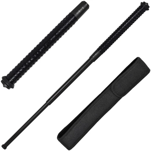 Blackfield Telescopic Baton 32" Made of Steel and Hard Rubber