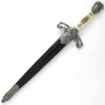 Baroque-Style Knights Dagger with Sheath