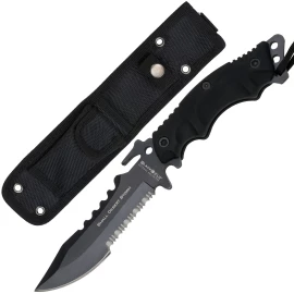 Strong and handy tactical knife SMALL DESERT STORM by BlackField