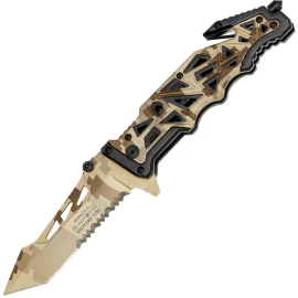 Tactical Knife DESERT GEAR, BlackField Military Line