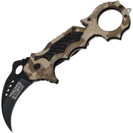 Rescue-Karambit-Taschenmesser DESERT THORN von BlackField