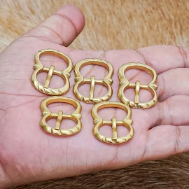 Oval Spectacle Buckle, c. 1350-1650, 5pcs - Outlet