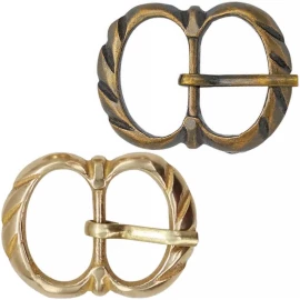 Oval Spectacle Buckle, c. 1350-1650, 5pcs - Outlet