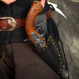 Pistolen Leder Holster für LARP und Cosplay - Outlet