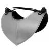 Simple Pointed Steel Gorget, Ridged in the Middle