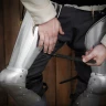 Nohy zbroje, železné nohy 14. - 15. století