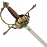 Musketeers sword with brass finish