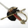 Musketeers sword with brass finish