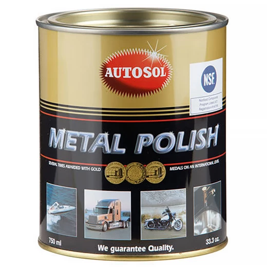 Čistící a leštící pasta na kovy Autosol Metal Polish 750ml