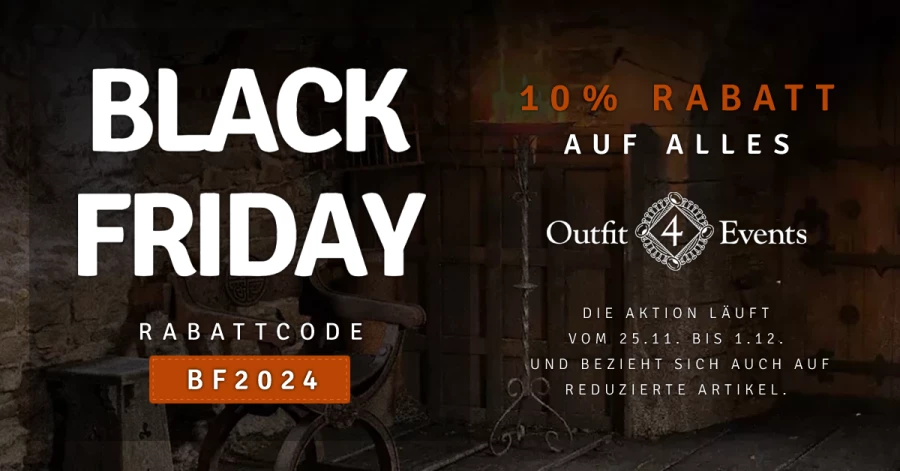 Black Friday - 10% RABATT auf ALLES