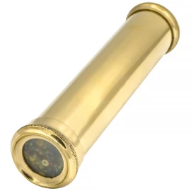 Handmade brass kaleidoscope, functional gift item